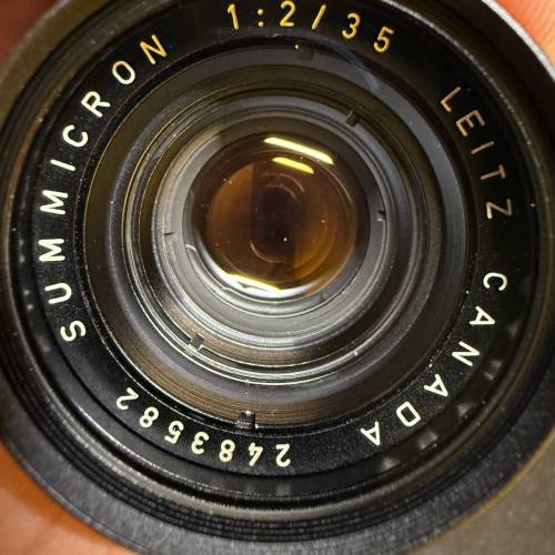 徠卡 Leica sumicron 35 F2 六枚玉