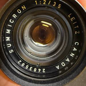徠卡 Leica sumicron 35 F2 六枚玉