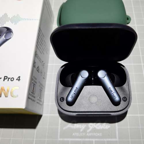 95％new，行貨EarFun Air Pro 4 ea earfun ULTRA ANC 降噪耳機 送新保護套
