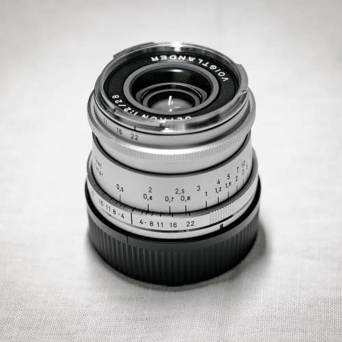 Voigtlander 28mm f2 Ultron Vintage Aspherical VM Lens Type II // Leica M Mount
