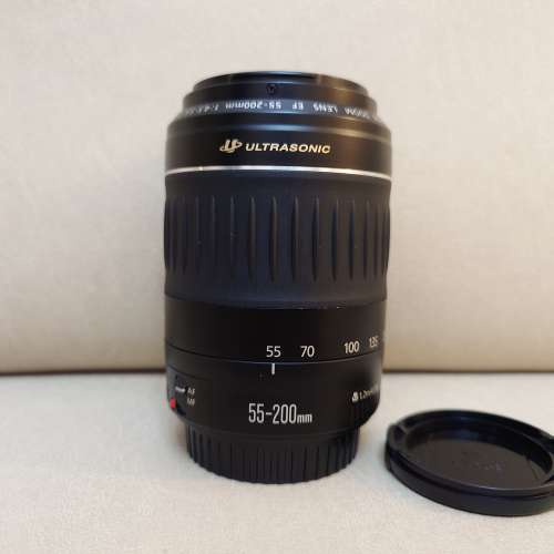 Canon EF 55-200mm f4.5-5.6 II USM 新淨55-200旅行鏡（非L RF 70-300 75-300 70-2...