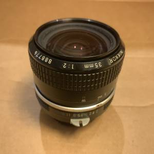 Nikon 35mm f/2 lens 已改 AI mount