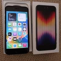 99.99%new IPhoneSE 3代 64gb 有半年原廠保養 電池健康100%
