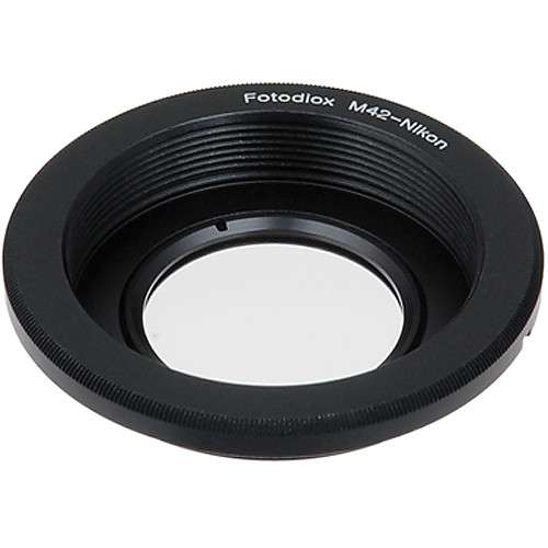 FotodioX Pro Lens Mount Adapter For M42 Lens To Nikon F Mount Camera