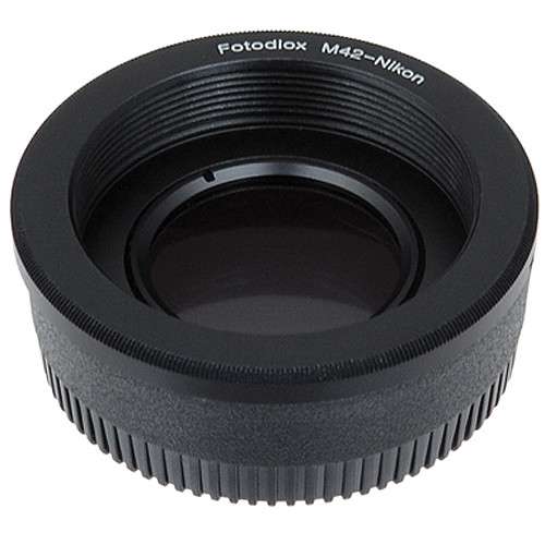 FotodioX Pro Lens Mount Adapter For M42 Lens To Nikon F Mount Camera