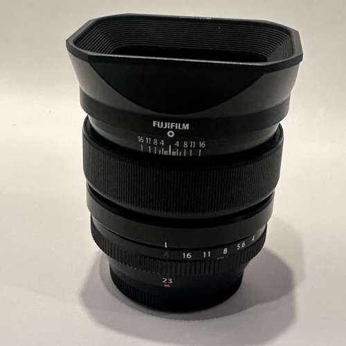 FUJIFILM 富士 XF23mm F1.4R 99新 行貨 連 LH-XF23 遮光罩