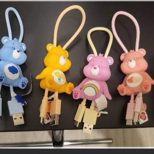 Carebear 充電線／手機掛繩／盲盒