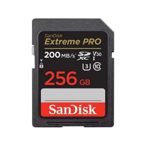 SanDisk Extreme Pro SDXC V30 256GB