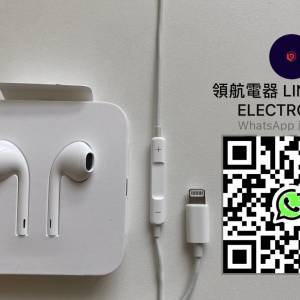 香港郵政/面交 全新 Apple iPhone 耳機 耳筒 連咪 有咪 EarPods (Lightning) a1748...