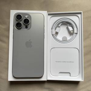 iPhone 15 Pro Max 256GB 原色 香港行貨
