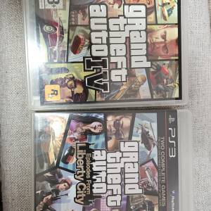 PS 3 Games (Grand Theft Auto and Grand Theft Auto lV）