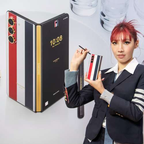 全新 Samsung Z fold5 5G Thom Browne 限量版 香港三星行貨 * *跟CSL單未拆封 flip...