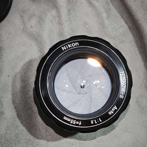 nikon 55/1.2 NIKKOR s NAI 尼康 55mm 55 90%new 鏡片通透冇花冇霉微塵 對焦環順暢 ...