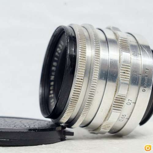 小巧鷹眼 Carl Zeiss Jena 紅T Tessar 50mm f3.5 (14葉, Very New)