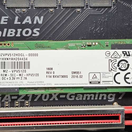 I7-6700K + Gigabyte Z170X-Gaming 7 + 64g RAM + Samsung 512G SSD + Asus STRIX-GTX