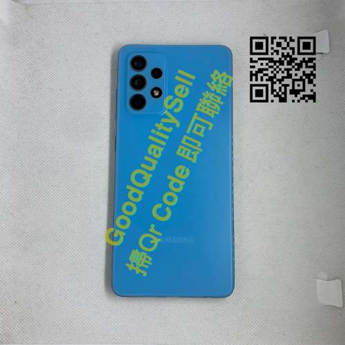 $(0.6) 90%Samsung A52 5G 8+256GB 藍色