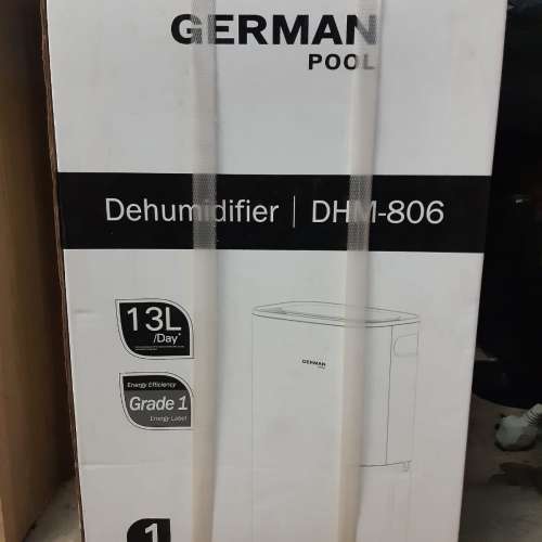 全新未開封German Pool 德國寶壓縮式抽濕機