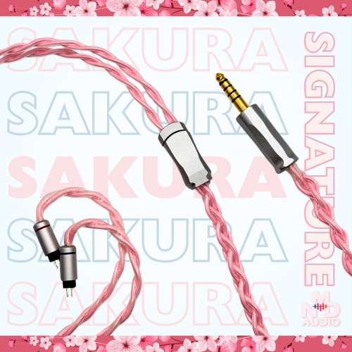 🌸Sakura 夏櫻🌸 5N 單晶銀 耳機升級線
