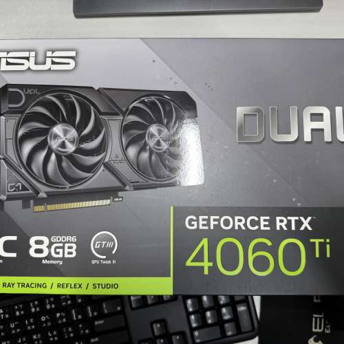 華碩 ASUS RTX 4060Ti 8G 顯示卡 Display Card