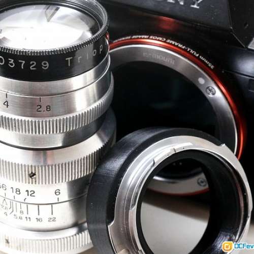 Meyer Gorlitz Trioplan 100/2.8(M40改M)Hugo改名版本，白鏡發色濃而油亮，散景獨特...