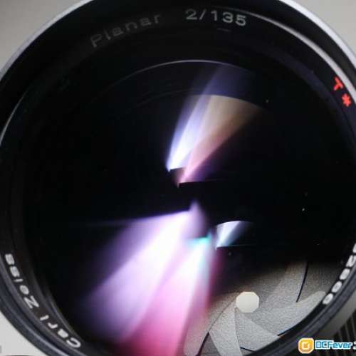 Contax Zeiss 135/2 AEG(CY)德國制中焦大光圈鏡皇，散景層次豐富，利得厘油潤映女...