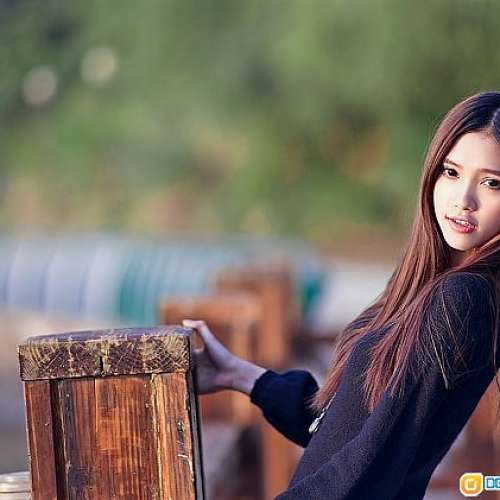 Contax Zeiss 135/2 AEG(CY)德國制中焦大光圈鏡皇，散景層次豐富，利得厘油潤映女...