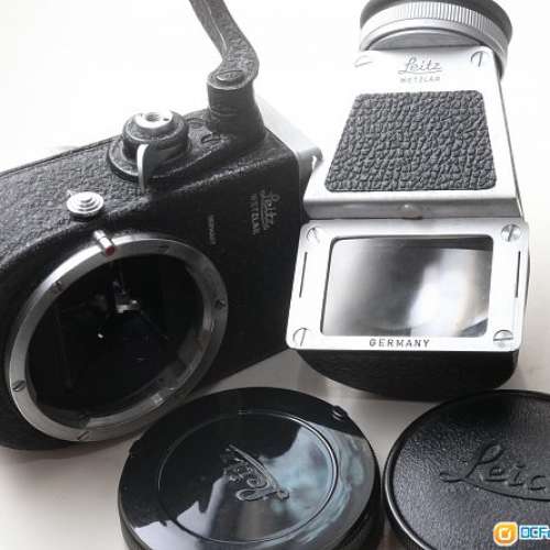 Leica visoflex II將M鏡轉換成單鏡反光系統，具4倍對焦觀景器 M2 M3 M4 合用