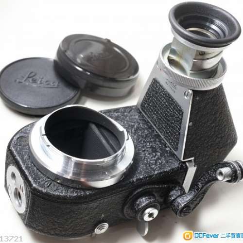Leica visoflex II將M鏡轉換成單鏡反光系統，具4倍對焦觀景器 M2 M3 M4 合用