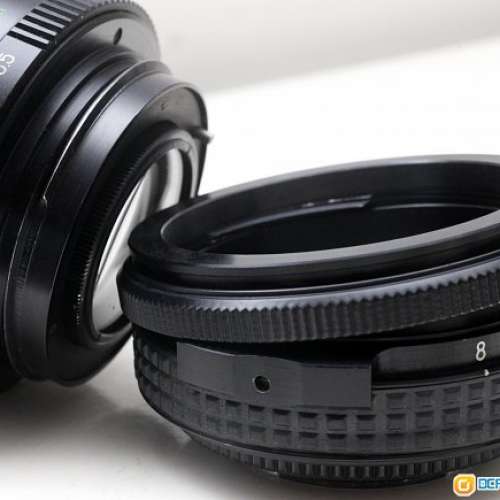 Arsat Tilt/Swing(Kiev88)移軸接環 可在Nikon全幅機造出玩具模型效果，A7合用