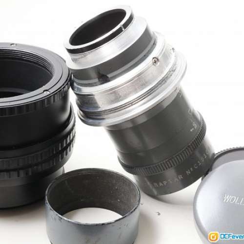 Wollensak Raptar Perfex 101mm f3.5軍用版（改AI）正宗35mm大電影鏡 發色濃厚 像場...