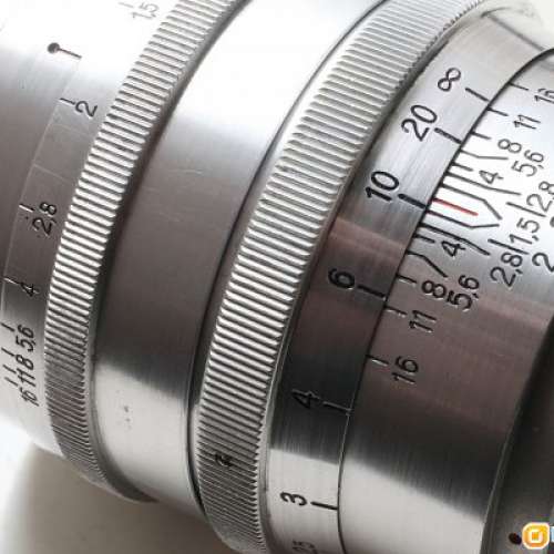 Zeiss Biotar 7.5cm f/1.5 一代戰前版  玩味高 出相靚  (原庒EXA)收藏價值高    A7專...