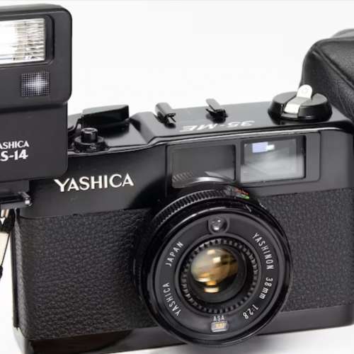 Yashica CS-14真正古董燈，合傳統35mm菲林機及現代無反機SONY A7，Nikon Z，Leica M9