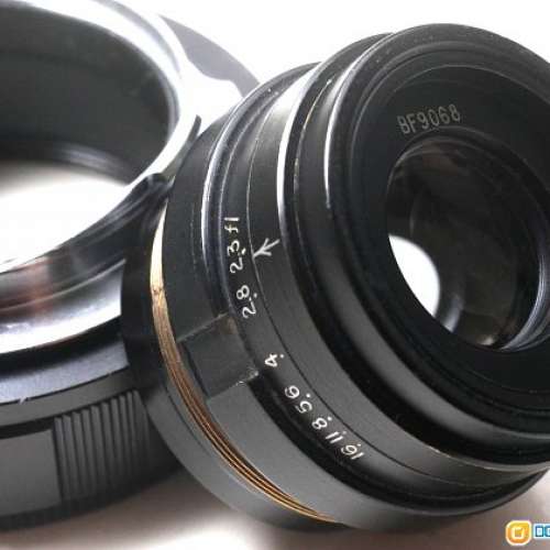 Bausch & Lomb Baltar 40/2.3 大電影鏡改Leica M，全幅冇暗角，高解像力啱A7r3 GFX(...