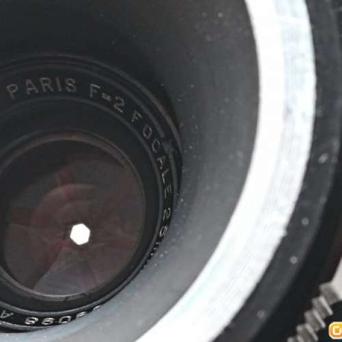 Kinoptik Paris Apochromat 25mm f2  35mm大電影鏡(Arri改富士) 雙對焦   最近對焦2吋