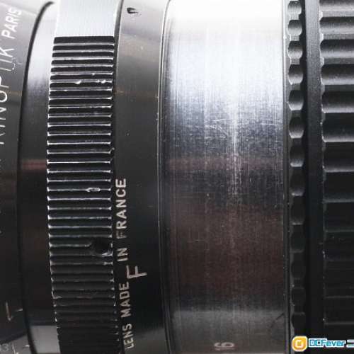 Kinoptik Paris Apochromat 25mm f2  35mm大電影鏡(Arri改富士) 雙對焦   最近對焦2吋