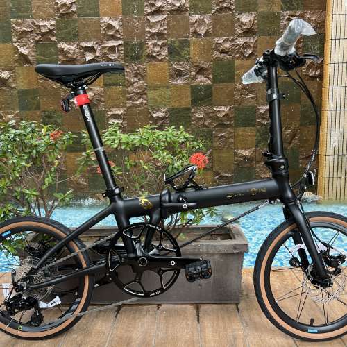 車架平焊版 內摺頭柱) DAHON K3 PLUS MINI 9速 16吋349 碟剎 鋁合金 折叠車 送水架...