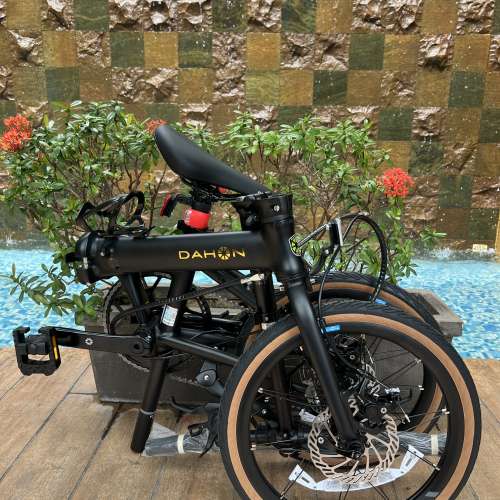 車架平焊版 內摺頭柱) DAHON K3 PLUS MINI 9速 16吋349 碟剎 鋁合金 折叠車 送水架...