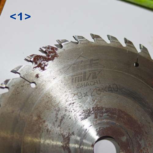 正日本牌子Ø9" 厚1/8"木工靚鋸碟.