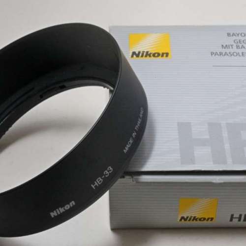 Nikon AF-S DX Zoom Nikkor ED 18-55mm 原廠專用遮光罩 (HB-33)