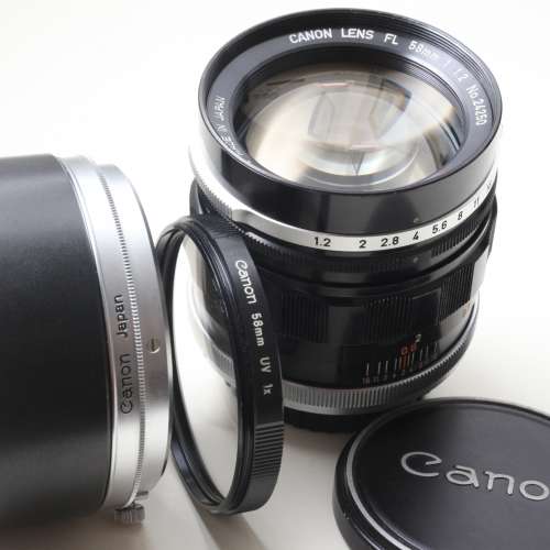 Canon FL 58/1.2含2片螢石玻璃，層次細膩豐富，散景及氛圍媲美電影鏡 Leica M10 SO...
