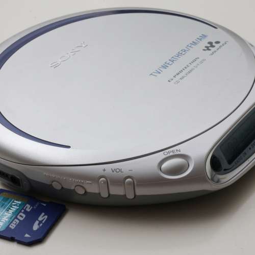 Sony Discman D-FJ210 Portable(防震)CD Player AM/FM/Weather(靚聲)