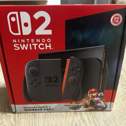 行貨全新Switch 2 Mariokart 套裝