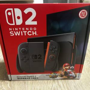 行貨全新Switch 2 Mariokart 套裝