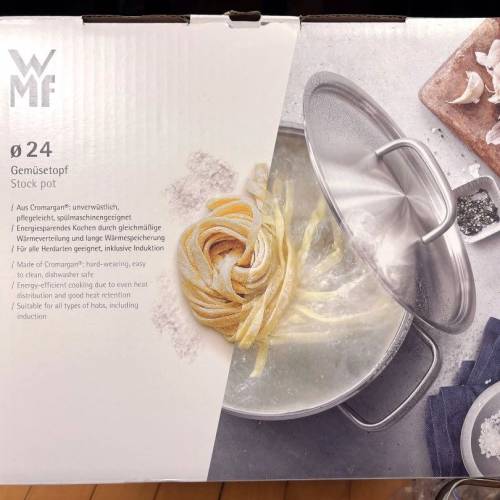 德國 WMF Provence Plus 24cm 高身湯鍋連蓋 不銹鋼湯煲