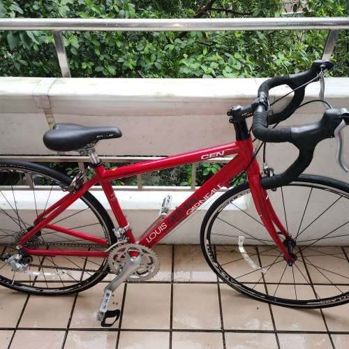 Louis Garneau bike well used