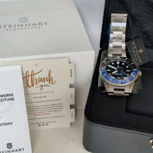 Steinhart Ocean One GMT Titan premium Ceramic