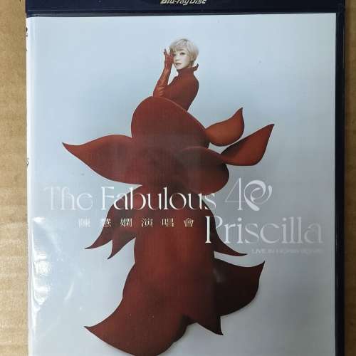陳慧嫻 40周年 Priscilla Chan The Fabulous 最新演唱會 藍光碟（ 2 碟裝）國內版