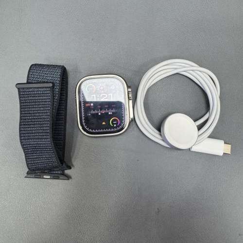 99%New Apple Watch Ultra 1 49MM (LTE版) 香港行貨 有配件 電池效能91% 自用一流