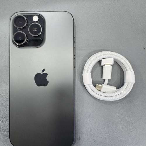 99%New iPhone 16 Pro Max 256GB 黑色 香港行貨 蘋果保養到2025年10月6日 電池100% ...