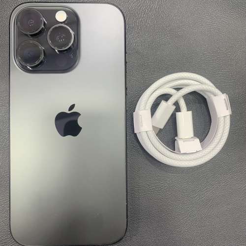 99%New iPhone 16 pro 128GB 黑色 Apple Care至2026-2-16 電池效能100% 香港行貨 自...